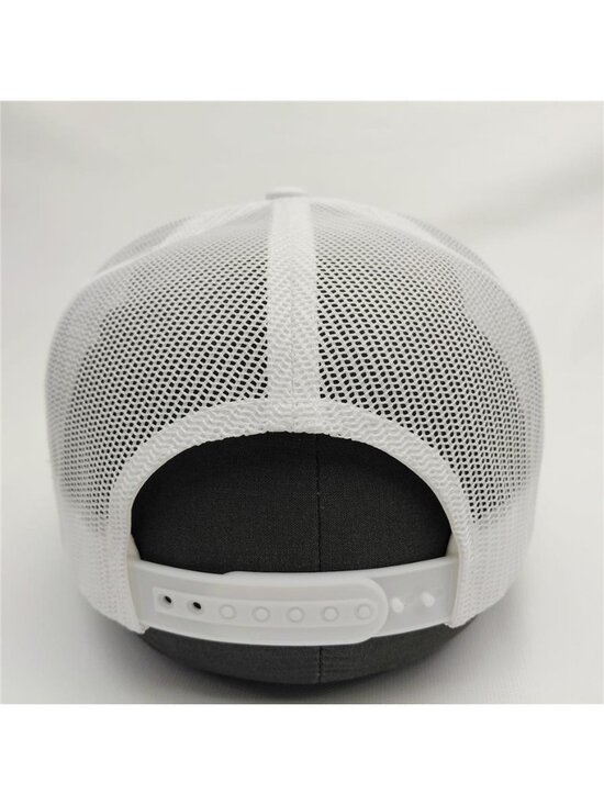 Luxury Cummins Tooled Leather Patch Yupoong White Flat Bill Hat Snapback Diesel main image 4